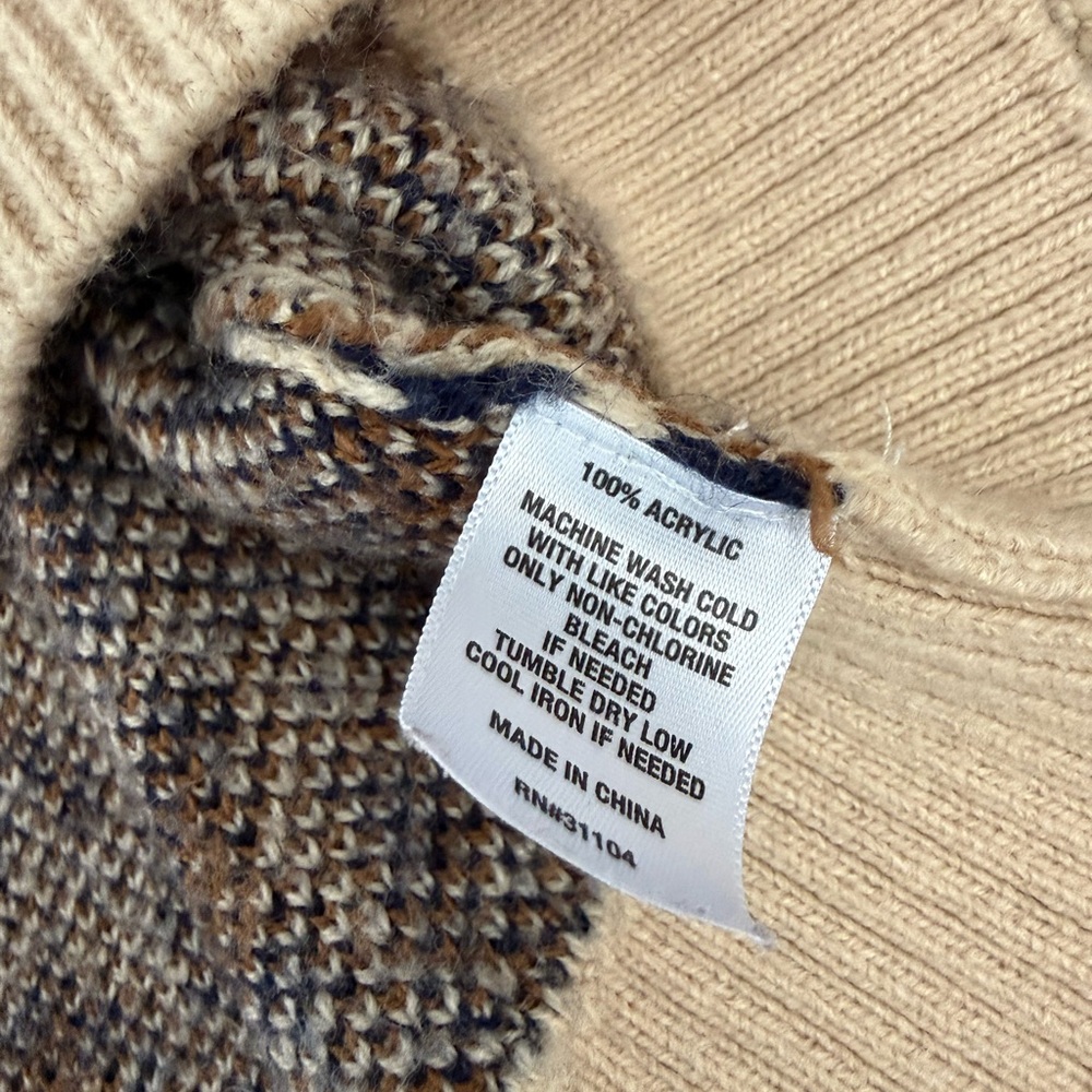 Leopard Print Turtleneck Sweater - Picture 5 of 5